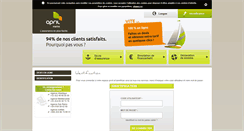 Desktop Screenshot of espaceprive.aprilmarine.fr